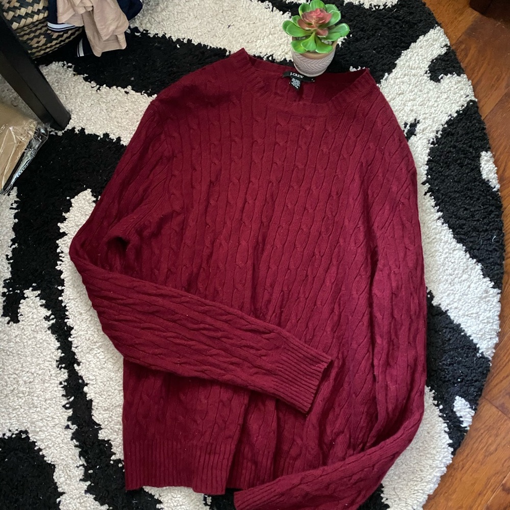 J.Crew Cableknit Sweater Size XL
